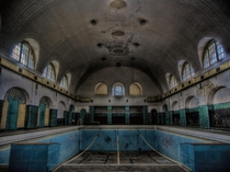 abandoned swimming pool since 