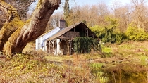 Abandoned swiss cottage oswestry shropshire 