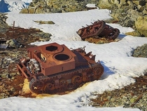 Abandoned Tanks - Antarctica