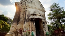Abandoned Temple in Rural Bangkok Thailand
