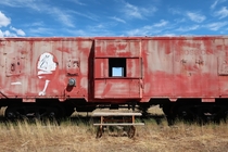 Abandoned train car at Sawmill Lake in Lake Tahoe National Forest
