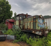 Abandoned Train Fletcher NC 