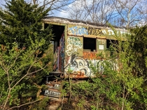 Abandoned train in NJ