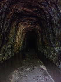 Abandoned train tunnel in walhalla South Carolina  x 