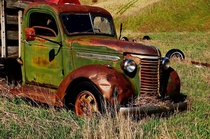 Abandoned truck in the Palouse