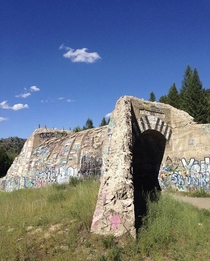 Abandoned tunnel Greenwood BC