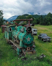 Abandoned USSR Train