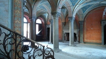 Abandoned villa in Turin Italy