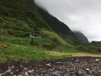 Abandoned Village my grandmother grew up in Sanguinhal Sao Jorge Island Azores