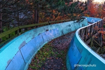 Abandoned water log ride in Toronto Canada 