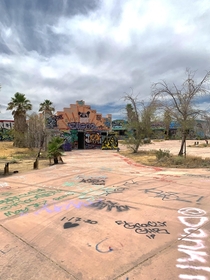 Abandoned water park just outside of Barstow