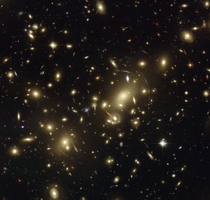 Abell  a rich galaxy cluster composed of thousands of individual galaxies 