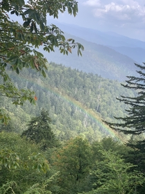Above a Rainbow - Smoky Mountains NP -    x  