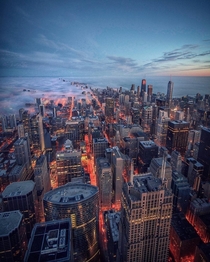 Above Chicago