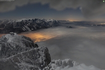 Above the fog in Austria   wwwfoto-webcameu