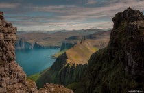 Above Vkar Faroe Islands 
