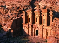 Ad Deir The Monastery Petra Jordan 