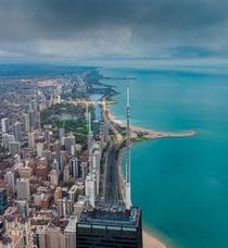 Aerial view of Chicago OC