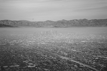 Aerial view of Los Angeles 