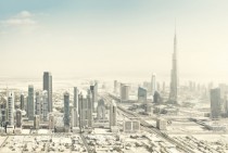 Aerial view of the surreal world of the desert city of Dubai Johannes Heuckeroth Germany  Sony World Photography Awards 