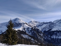 Aeschiried Bnkli-hiking trail in Switzerland 