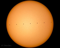 After a few failed attempts I was finally able to get the right equipment and right timing to capture the International Space Station ISS transiting the sun 