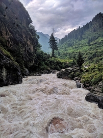 After a long trek I was treated with this Parvati Valley India 