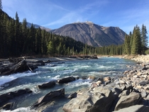 Alberta  between Jasper and Banff Canada iPhone  