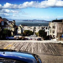 Alcatraz in the distance