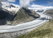Aletsch Glacier in Switserland absolutely breathtaking 