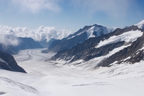 Aletsch Glacier Switzerland  x
