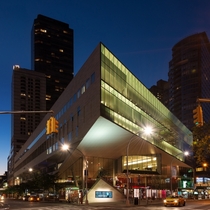Alice Tully Hall in the Juilliard School building designed by Pietro Belluschi 