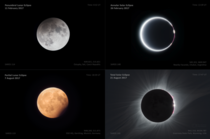 All eclipses of  by ESO photographer Petr Horlek