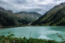 Almaty Bao mountain lake 
