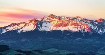 Alpenglow Streaks - Colorado USA sec Exposure 