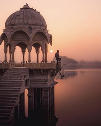 Amar lake Jaisalmer India