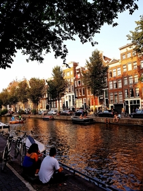Amsterdam in the summer