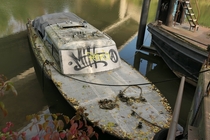 An abandoned boat 