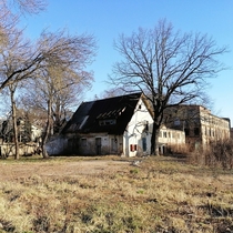 An abandoned building near my house Riga Latvia 