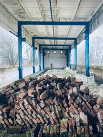 An abandoned factory near Jablonove village 