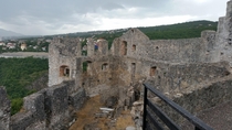 An Abandoned Fortress overlooking Rijeka Croatia 