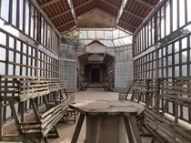 An abandoned glass house Bangalore India