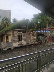 An abandoned house  between Seremban railway station and Terminal One Seremban Malaysia