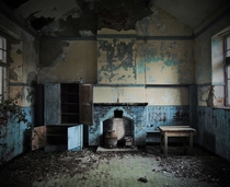 An abandoned school room of the Carrigan National School Co Cavan built in  