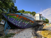 An abandoned Sea comet ship on the coasts of Varnaalbum link in comments