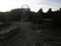 An abandoned soviet amusement parkplanned to be turned into a public space by 