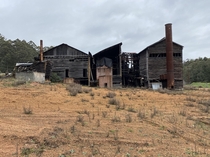 An abandoned timber mill in Western Australia