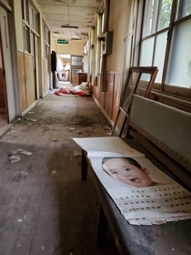 An abandoned womens clinic that closed in 