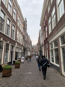 An alley in The Hague Netherlands