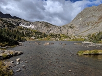 An Alpine lake Rocky mountains 